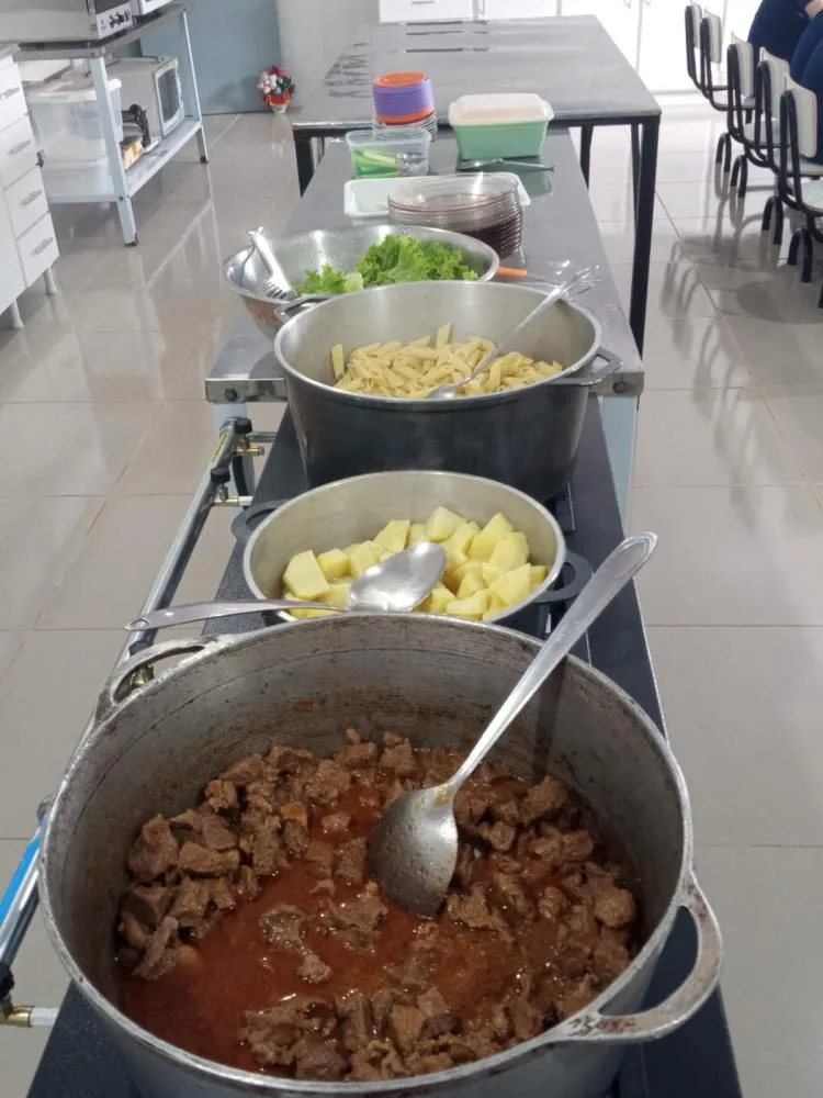 CRAS oferece cardápio variado e nutritivo para usuários dos serviços
