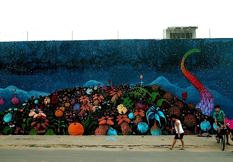 Artista pintará a fachada de um prédio próximo à Praça Vermelha - Foto: Divulgação