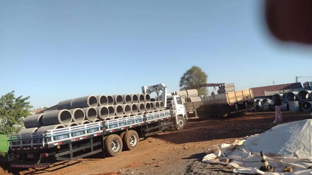 Administração municipal reforça infraestrutura de estradas vicinais