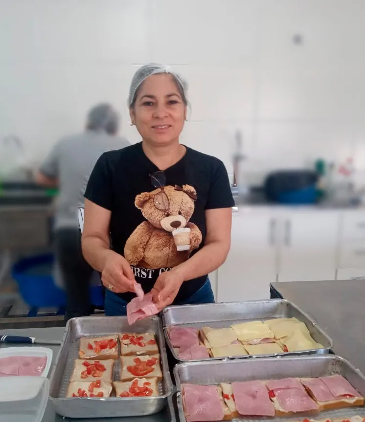 Alimentação saudável e diversão marcam atividade no CRAS 