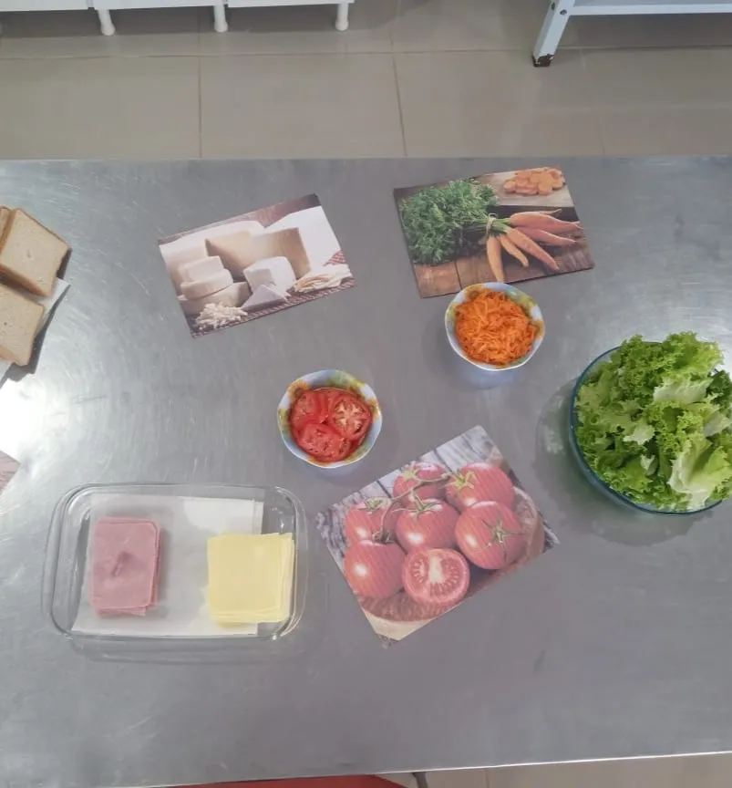 Alimentação saudável e diversão marcam atividade no CRAS 