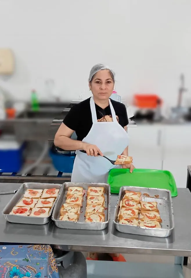 Alimentação saudável e diversão marcam atividade no CRAS 