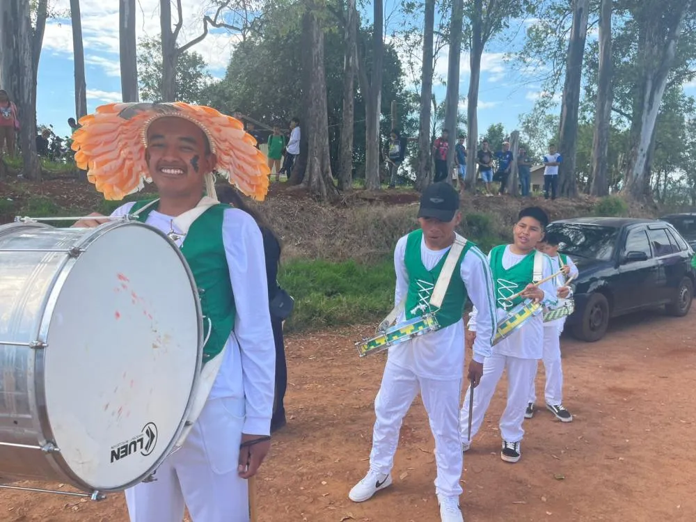 Alunos de cinco escolas indígenas participam de evento cultural em Redentora