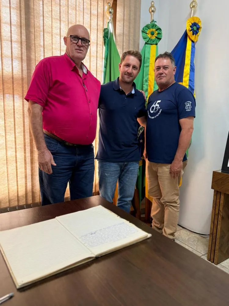Ricardo assume Prefeitura de Miraguaí durante viagem do prefeito Neco a Brasília