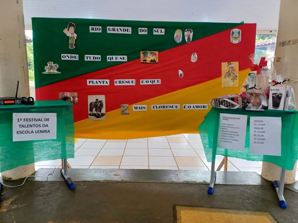 Semana Farroupilha inspira Festival de Talentos na Escola Lenira