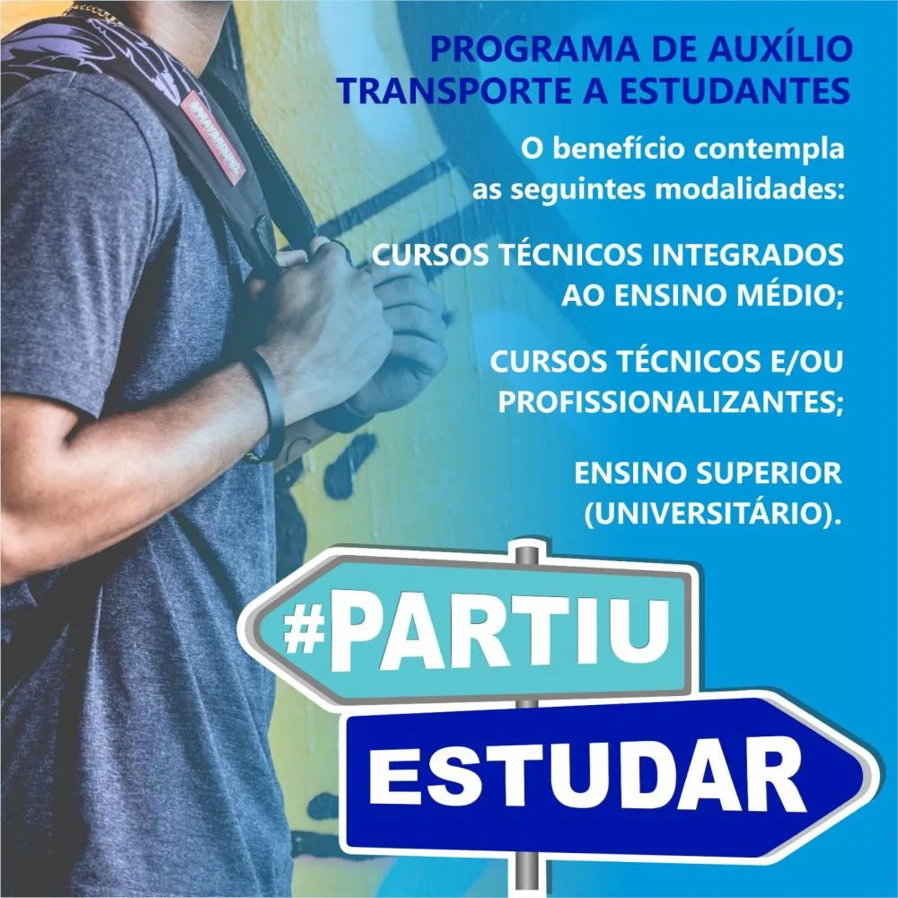 Prefeitura Abre Inscrições para Auxílio Transporte no 2º Semestre