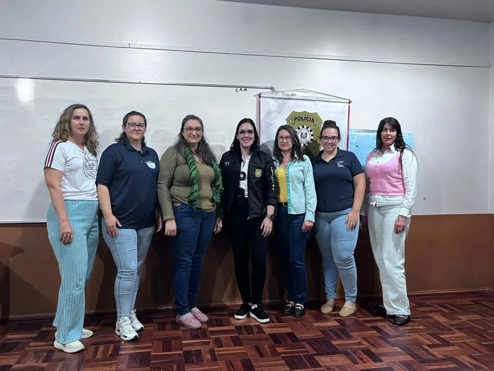 Polícia Civil apresenta Programa Libertar a estudantes em Barra do Guarita