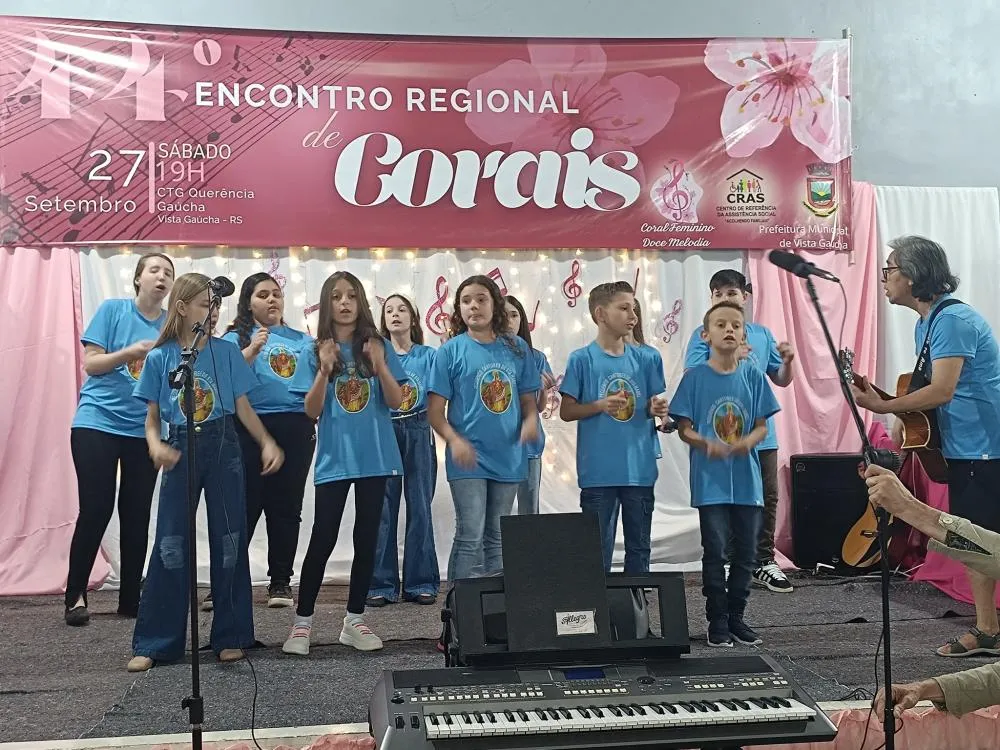 Música e integração marcam o 44º Encontro Regional de Corais