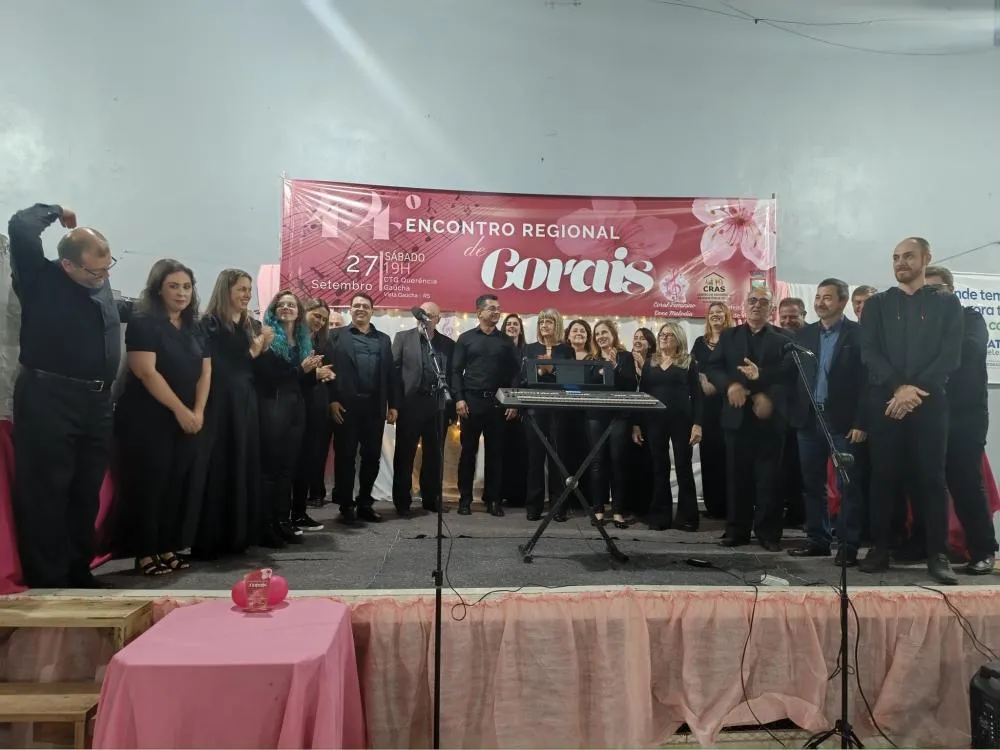 Música e integração marcam o 44º Encontro Regional de Corais