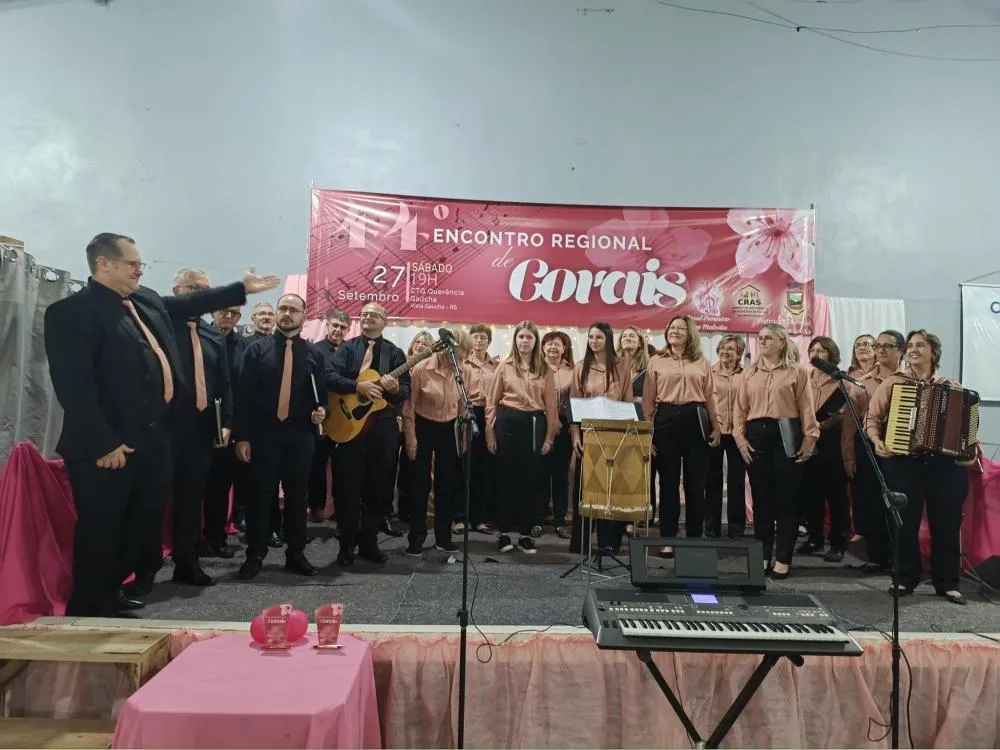 Música e integração marcam o 44º Encontro Regional de Corais