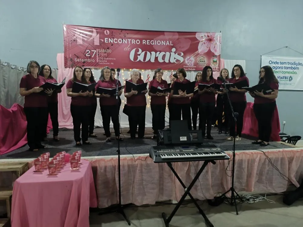 Música e integração marcam o 44º Encontro Regional de Corais