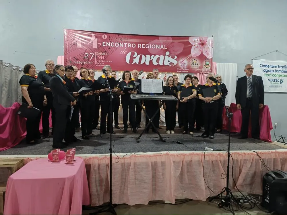 Música e integração marcam o 44º Encontro Regional de Corais