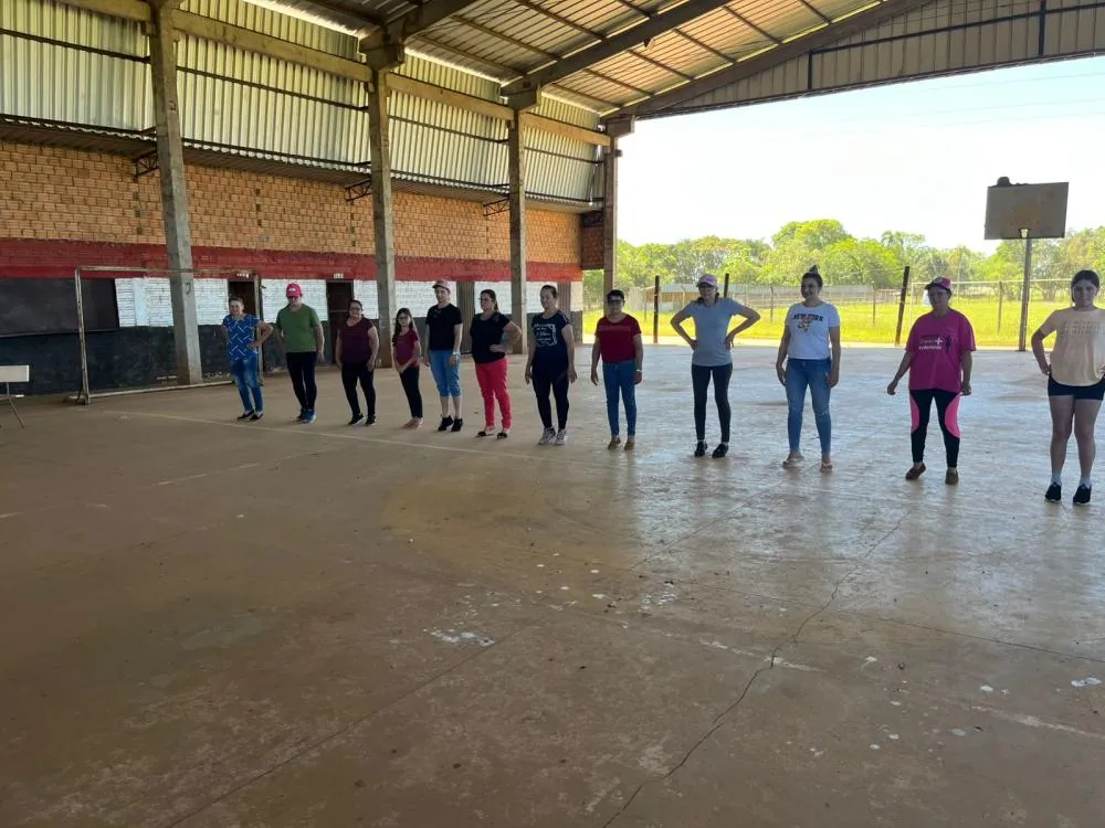 Miraguaí inicia grupo de exercícios físicos em Linha São Paulo