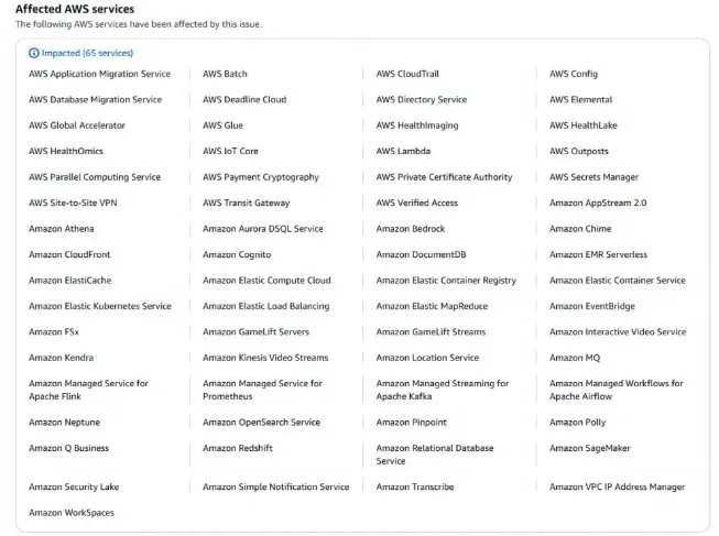 Apagão na nuvem da Amazon: o que se sabe da pane que afetou apps e serviços no mundo todo