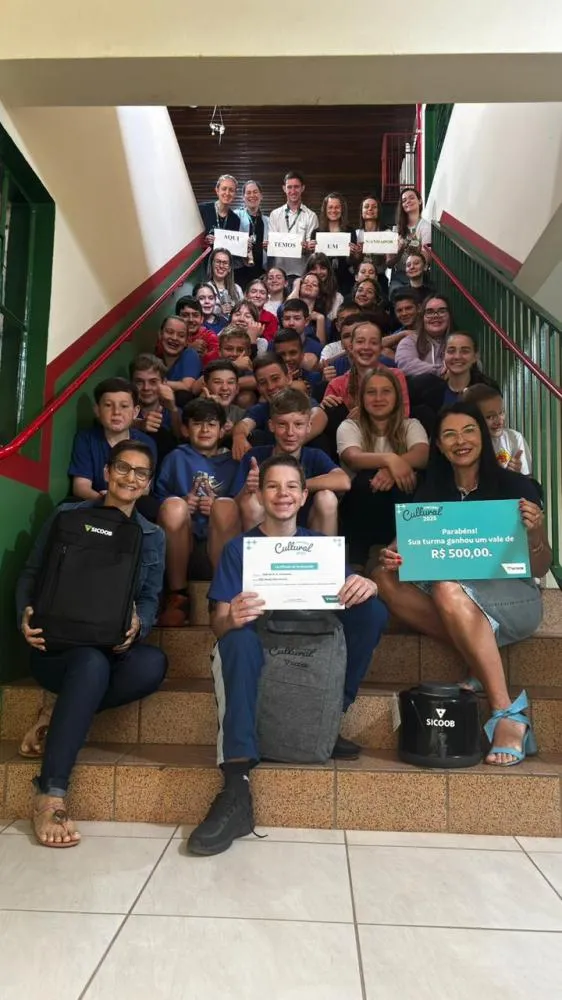  Sicoob Creditapiranga celebra talentos e realiza premiação local do Concurso Cultural 2025