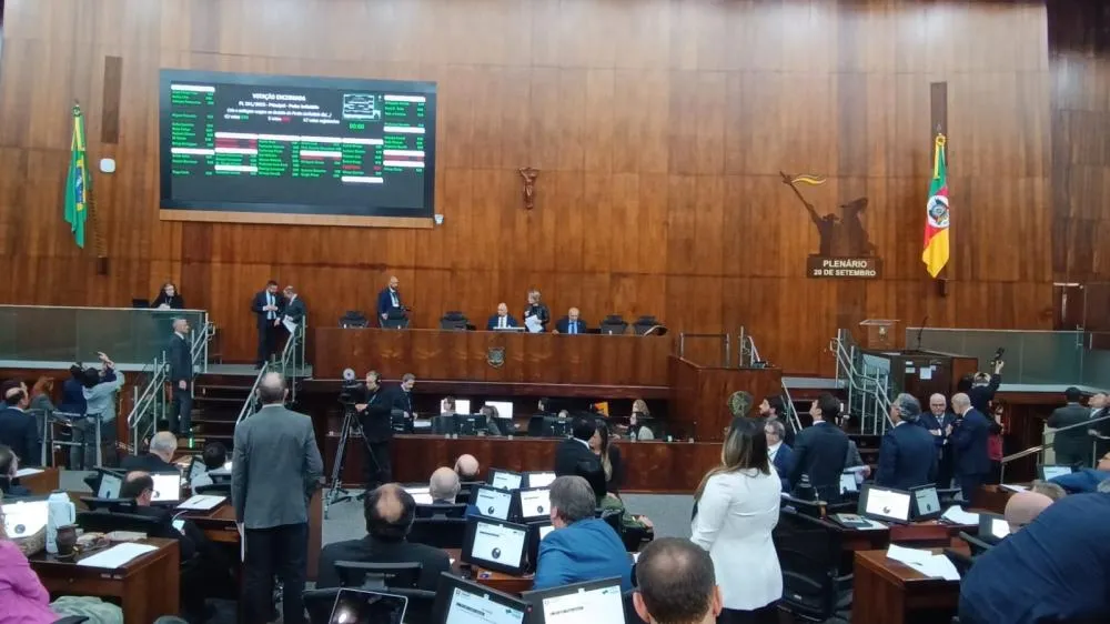 Projetos do Judiciário foram votados nesta tarde no Plenário da ALRSCréditos: Raquel Sanches DICOM TJRS