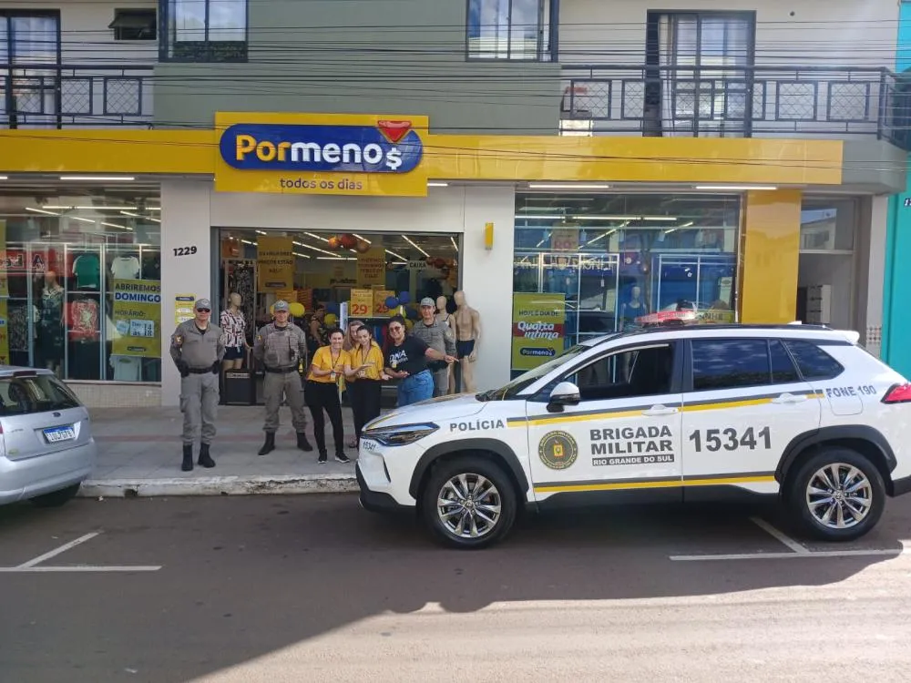 Brigada Militar de Três Passos recebe novas viaturas através do Programa PISEG