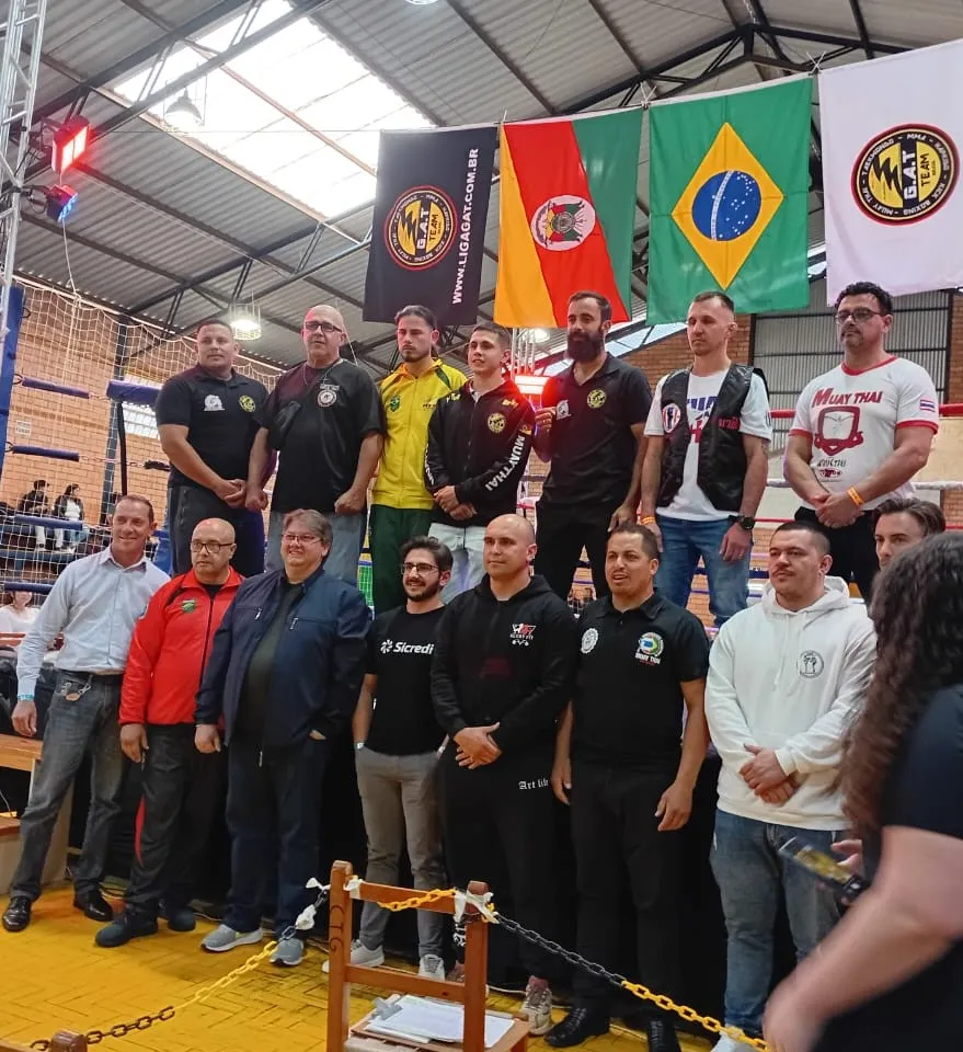 Atletas de Derrubadas se destacam na 1ª Taça Noroeste de Muay Thai em Redentora