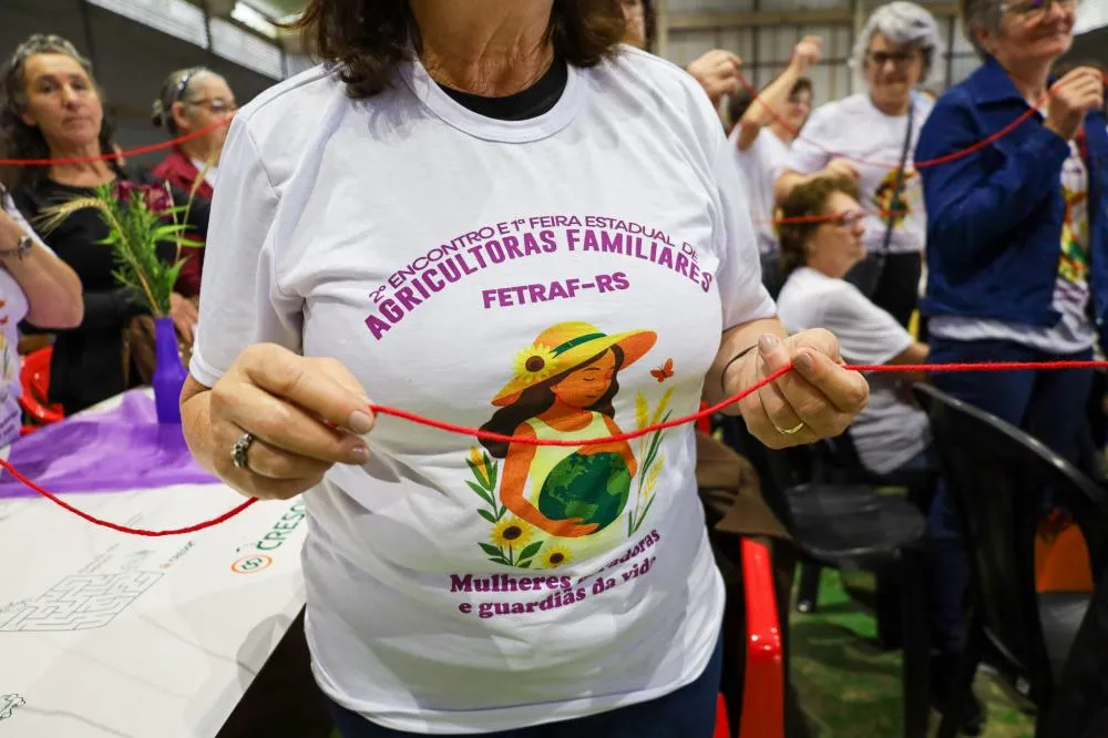 2º Encontro Estadual e 1ª Feira de Agricultoras Familiares da FETRAF-RS reafirma protagonismo das mulheres e apresenta carta com reivindicações e compromissos pela vida, pela natureza e pela agricultura familiar