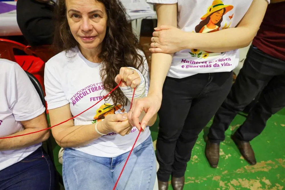 2º Encontro Estadual e 1ª Feira de Agricultoras Familiares da FETRAF-RS reafirma protagonismo das mulheres e apresenta carta com reivindicações e compromissos pela vida, pela natureza e pela agricultura familiar
