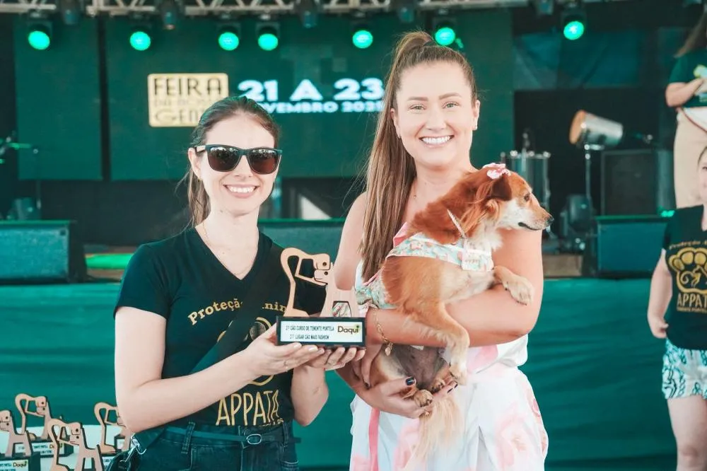 Cãocurso da Feira Negócios Daqui premia tutores e destaca integração entre famílias e pets