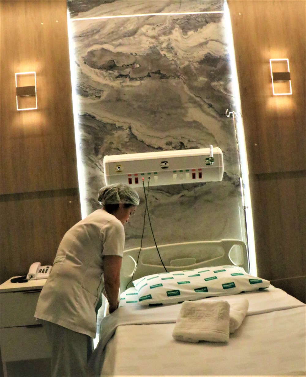 O Hospital atua sempre em alinhamento com as melhores práticas de higienização e hotelaria hospitalar. Foto: Divulgação/Unimed Noroeste/RS