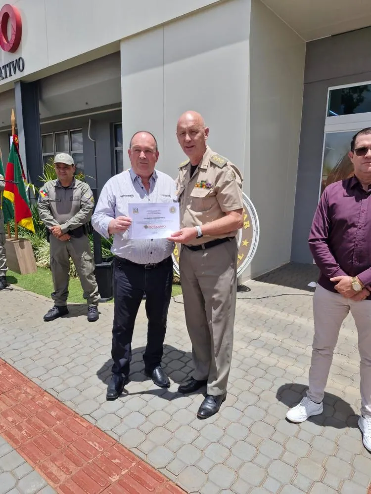 Nova viatura reforça segurança pública e amplia estrutura da Brigada Militar em Campo Novo