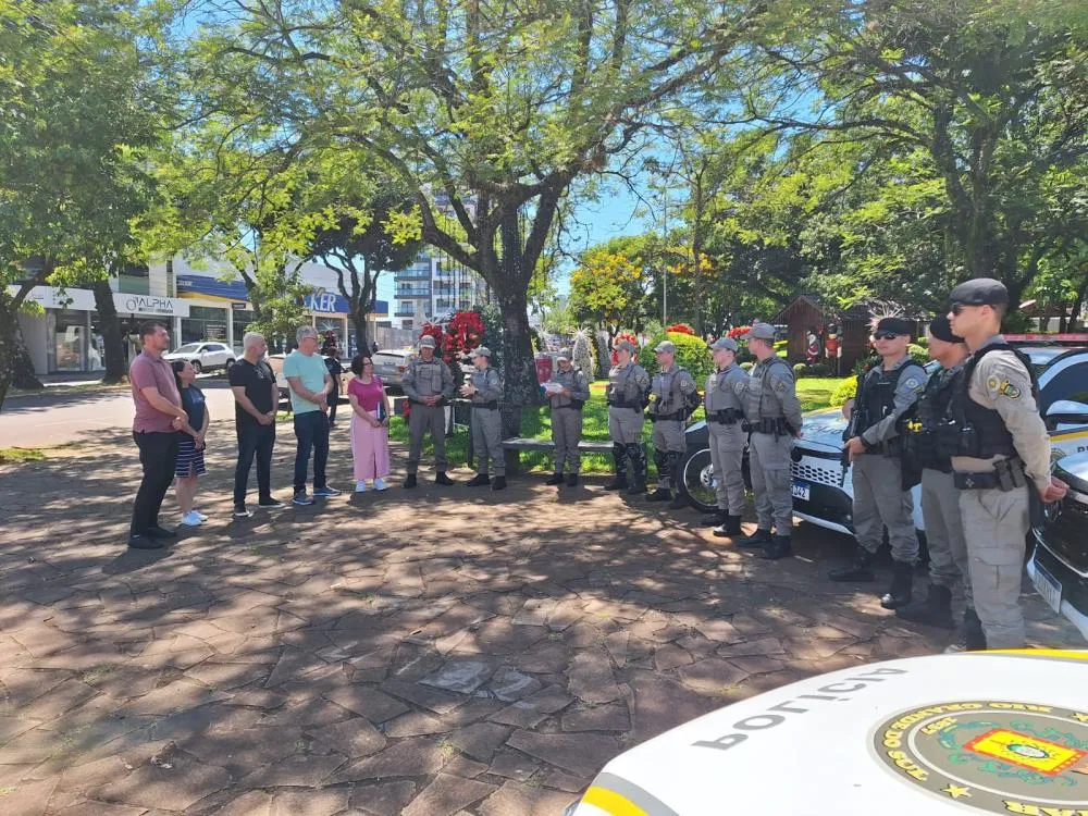 Brigada Militar inicia Operação Papai Noel 2025 na área do 7º BPM
