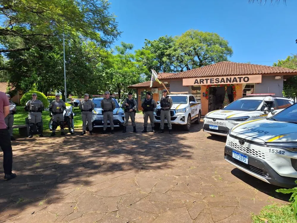 Brigada Militar inicia Operação Papai Noel 2025 na área do 7º BPM