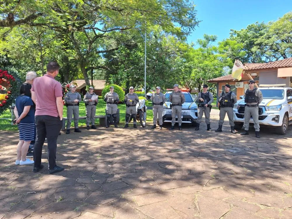 Brigada Militar inicia Operação Papai Noel 2025 na área do 7º BPM