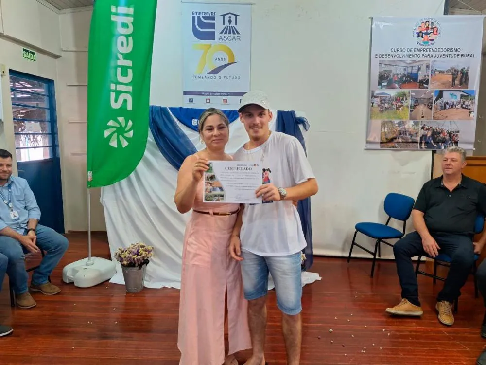 Jovens do Campo Concluem Curso de Empreendedorismo em Derrubadas