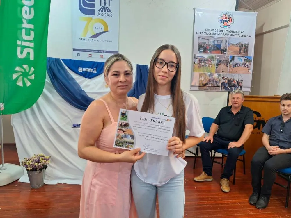 Jovens do Campo Concluem Curso de Empreendedorismo em Derrubadas