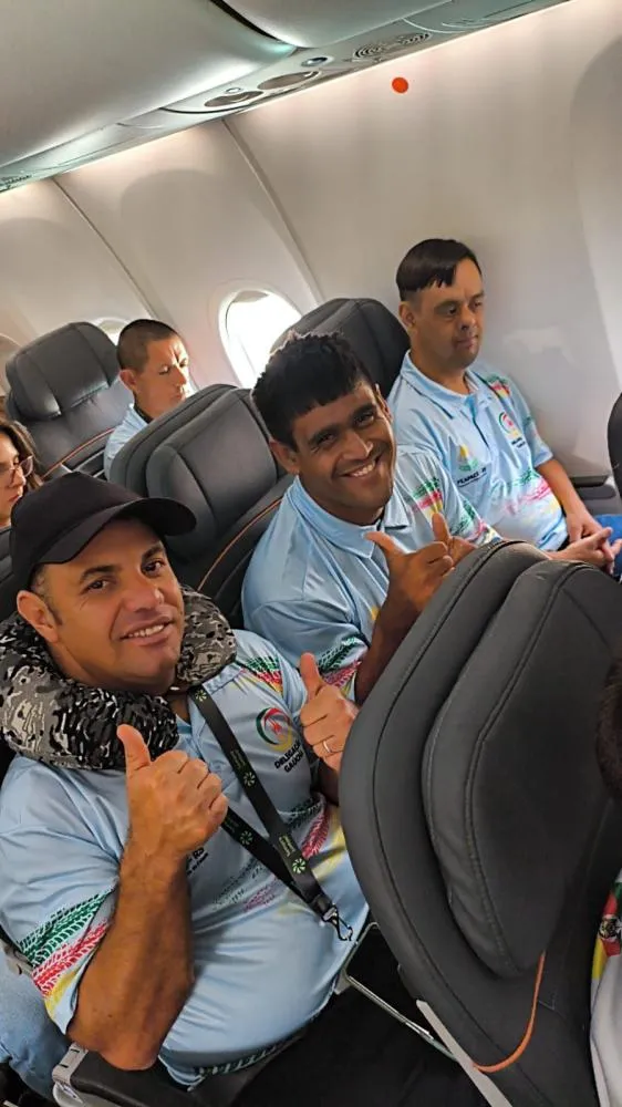 ATLETAS DA APAE DE TENENTE PORTELA REPRESENTAM O RS NA 24ª OLIMPÍADA NACIONAL DAS APAES EM BRASÍLIA