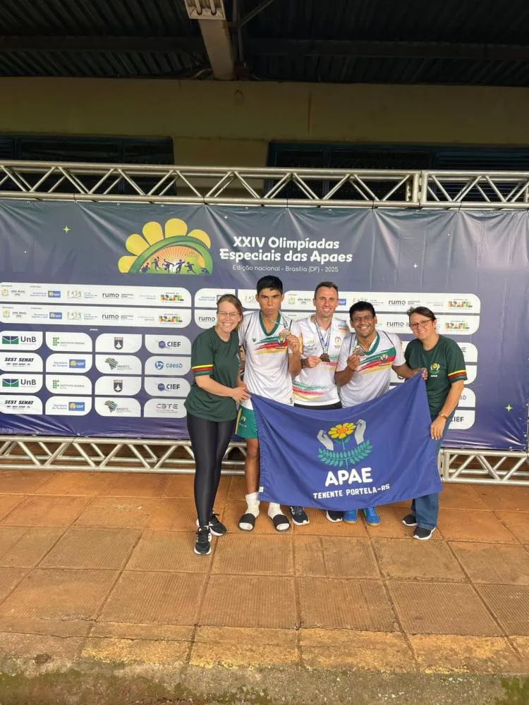 APAEs do 2º Conselho conquistam 13 medalhas na Olimpíada Nacional, em Brasília