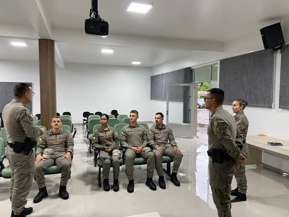 Brigada Militar recebe novos soldados no 7º bpm