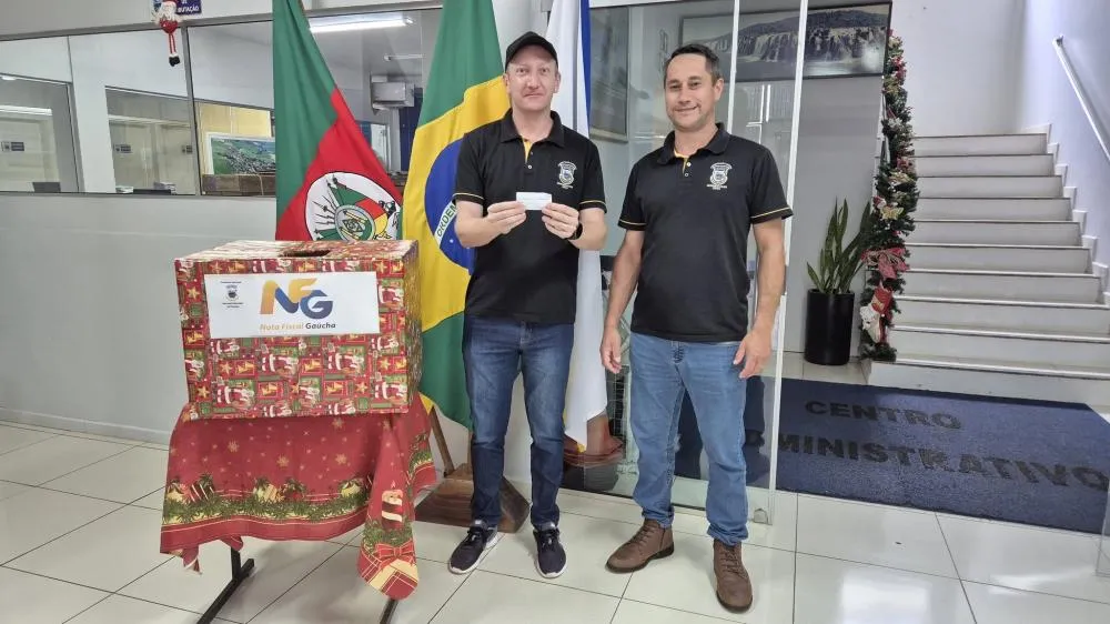 Resultado do sorteio do programa municipal de incentivo à emissão de notas fiscais