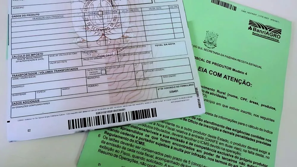 Nota fiscal eletrônica passa a ser obrigatória no RS, mas Estado prorroga uso do talão para pequenos produtores