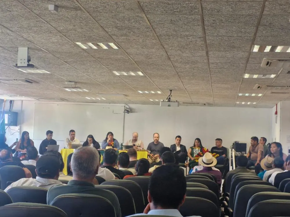 Terra Indígena Guarita participa de reunião interinstitucional com a presidente da Funai em Passo Fundo