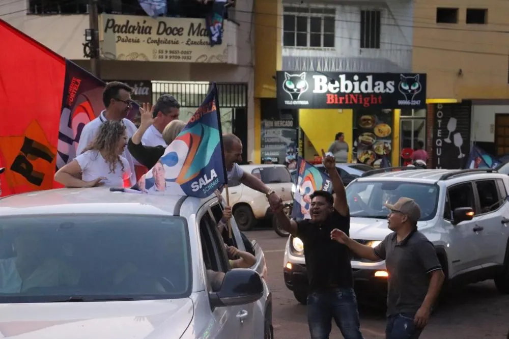 Resultado das urnas confirma pesquisa: Rosemar Antônio Sala e Claudenir Scherer são eleitos prefeito e vice de Tenente Portela
