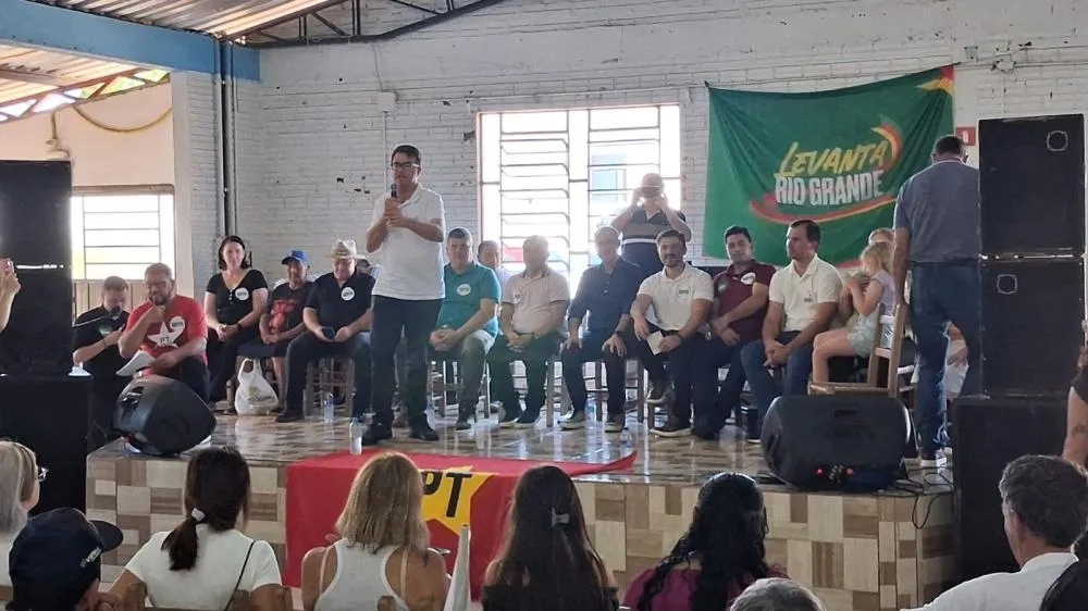 PT lança caravana “Levanta Rio Grande” em Miraguaí e apresenta pré-candidaturas ao Governo e Senado