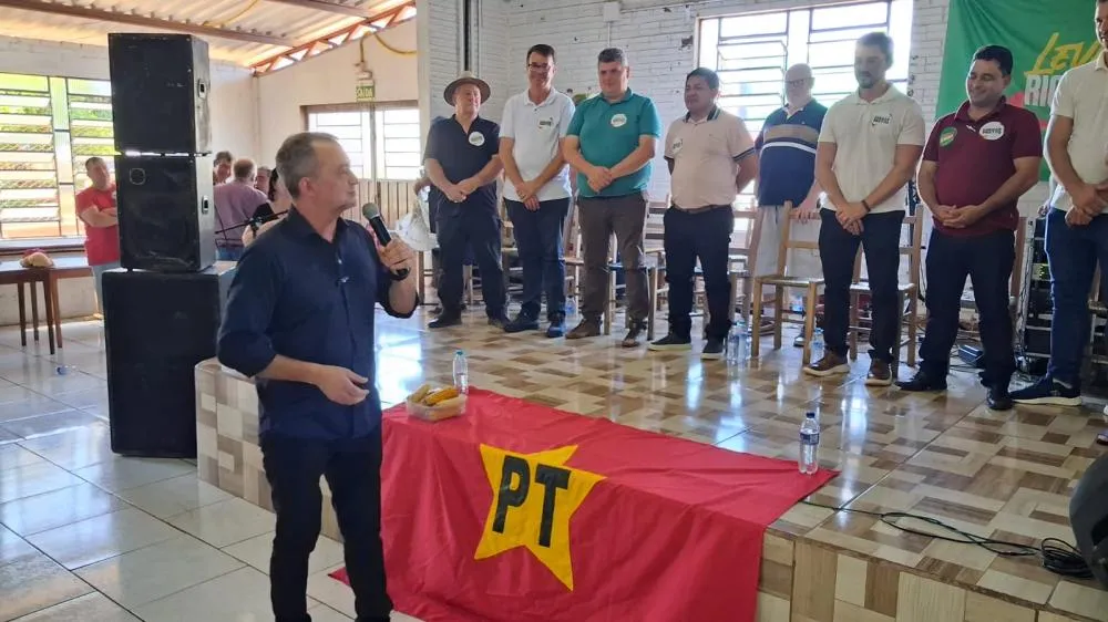 PT lança caravana “Levanta Rio Grande” em Miraguaí e apresenta pré-candidaturas ao Governo e Senado