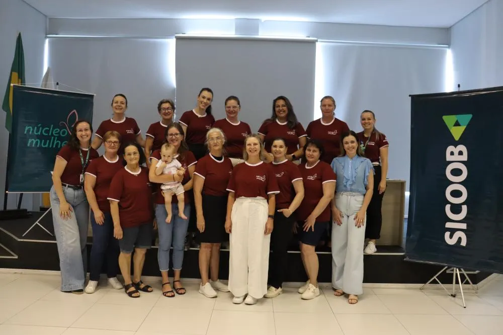 Sicoob Creditapiranga realiza encontro de integração dos Núcleos e amplia protagonismo feminino no RS