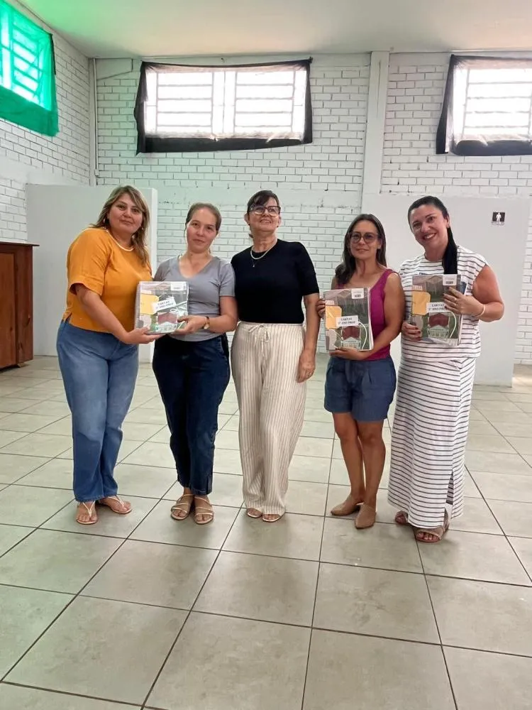 Formação pedagógica marca início da implantação do Sistema Aprende Brasil em Barra do Guarita
