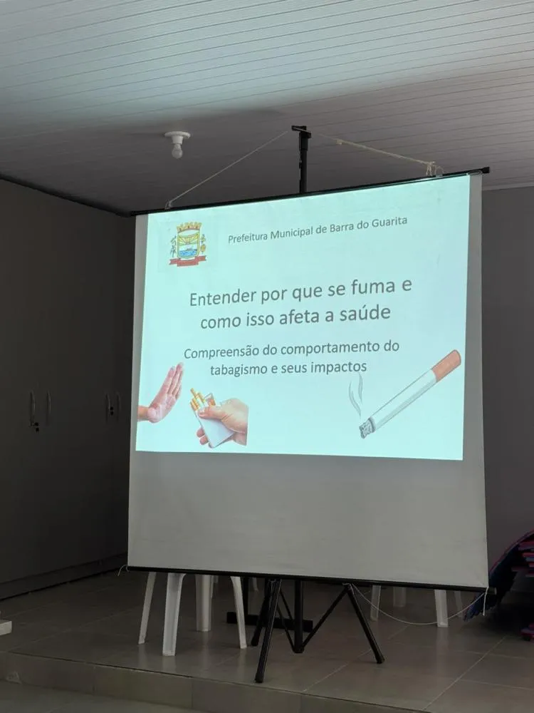Secretaria de Saúde de Barra do Guarita promove grupo de apoio para quem deseja parar de fumar