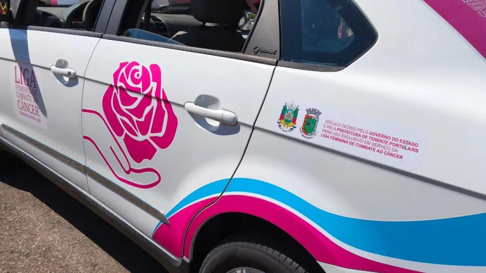 Prefeitura de Tenente Portela oficializa entrega de veículo à Liga Feminina de Combate ao Câncer