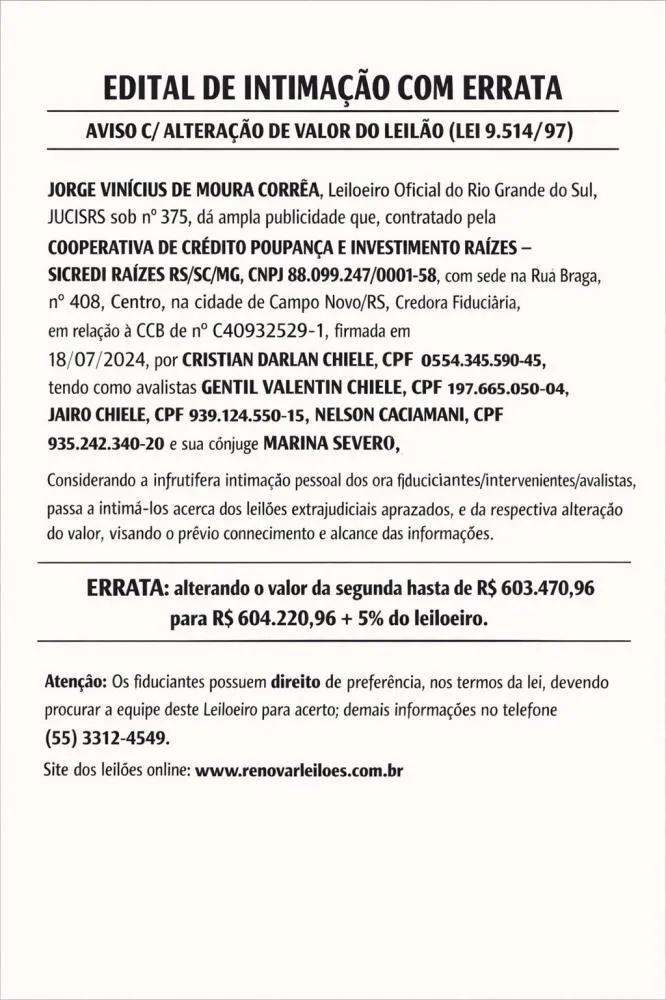 Imagem: Divulgação/Renovar Imóveis