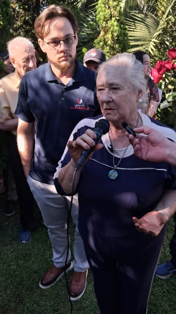 Presidente do HSA celebra 19 anos de dedicação com homenagem e plantio de árvore em Tenente Portela