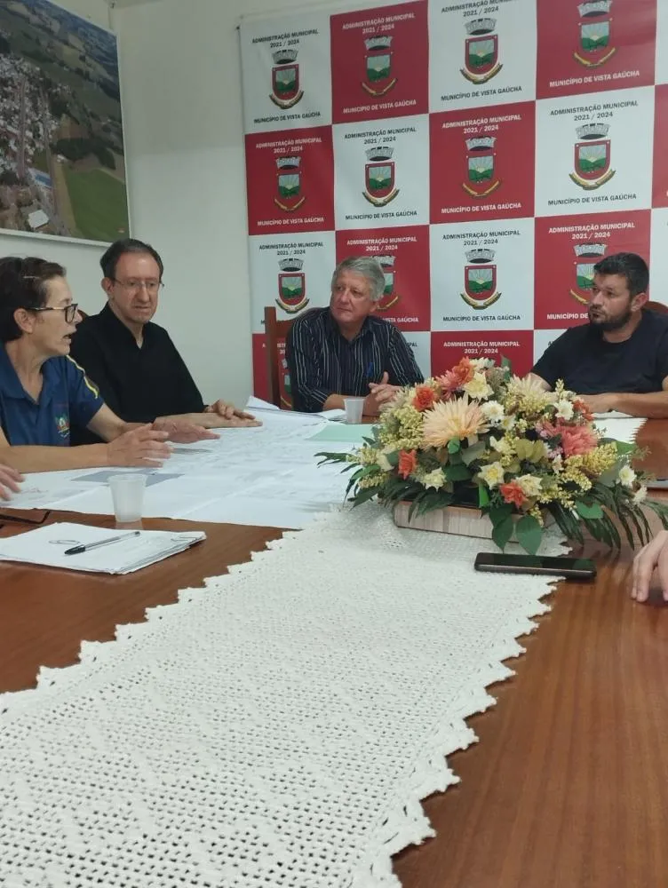 Reunião define diretrizes para ampliação do Hospital Municipal de Vista Gaúcha