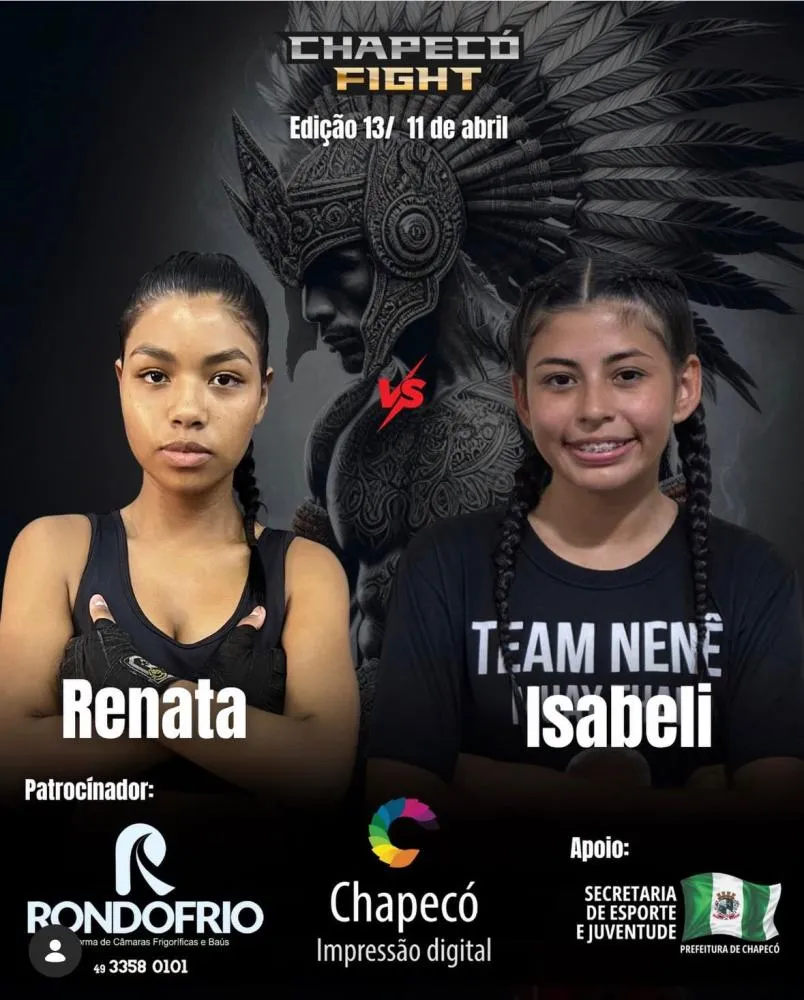 CT Nenê Muay Thai conquista resultados expressivos no Chapecó Fight e projeta disputa de cinturão em Tenente Portela