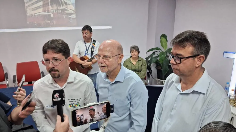 Secretário do Ministério da Saúde visita HSA e reforça apoio à ampliação de residências médicas
